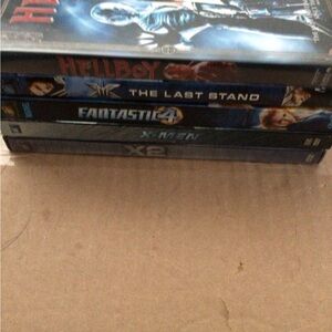 Superhero Movie Collection - Black and Blue